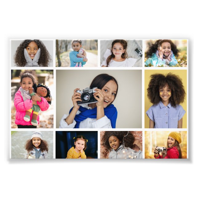 Design Your Own 11 Photo Collage (Front)