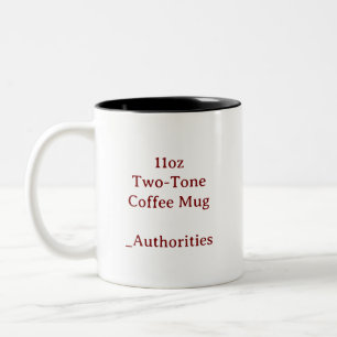 Design Your Own 11oz Two-Tone Coffee Mug