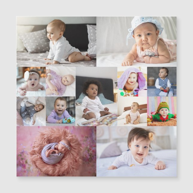 Design Your Own 13 Photo Collage (Front)