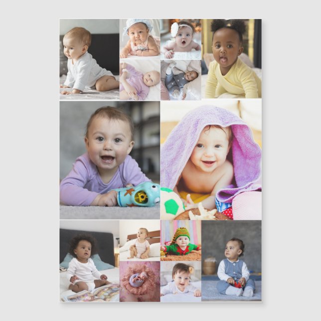 Design Your Own 14 Photo Collage (Front)