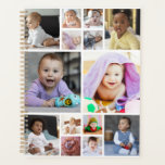 Design Your Own 14 Photo Collage Planner<br><div class="desc">Customise your own personal photography. You can make this custom product for special occasions like weddings,  birthdays,  Christmas,  Holidays,  Memorials,  Graduation,  Anniversaries and more. It can also be given as a gift to your best friend,  close friend,  family,  and relatives.</div>