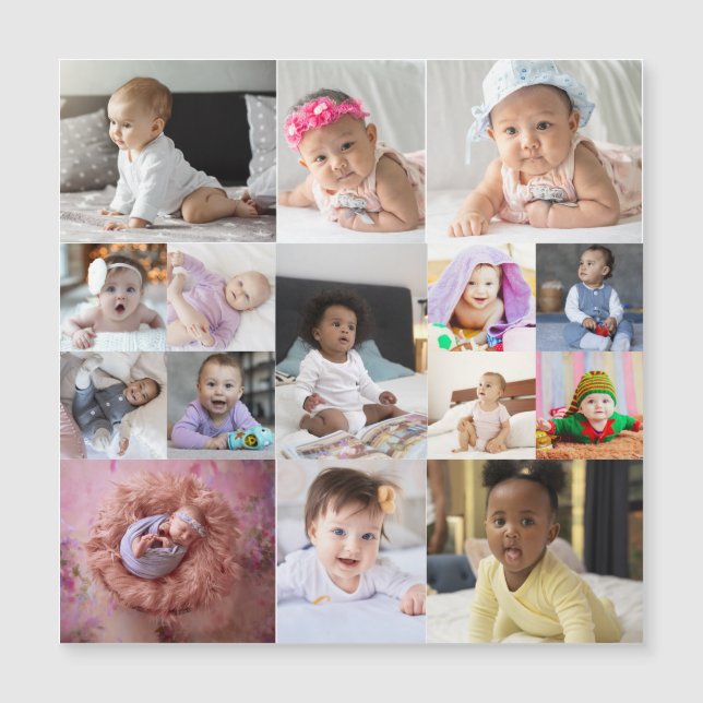 Design Your Own 15 Photo Collage (Front)