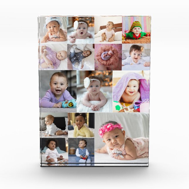Design Your Own 16 Photo Collage  (Front)