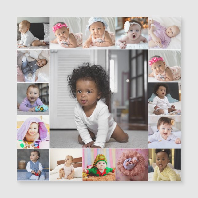 Design Your Own 17 Photo Collage (Front)