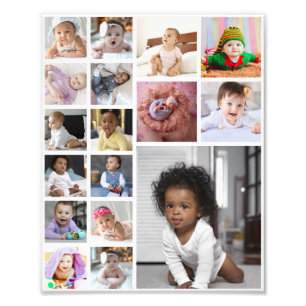 Design Your Own 17 Photo Collage 