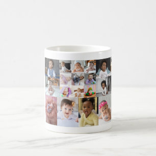 Design Your Own 17 Photo Collage  Coffee Mug