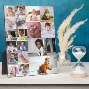 Design Your Own 18 Photo Collage  Plaque
