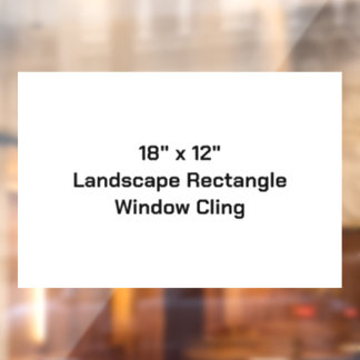 Design Your Own 18" x 12" Landscape Rectangle