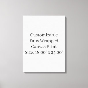 Design Your Own 18" x 24" Canvas Print