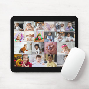 Design Your Own 20 Photo Collage Mouse Pad