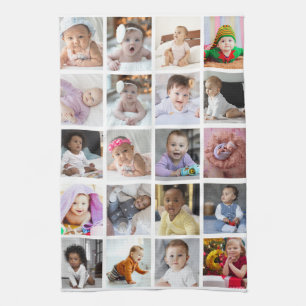 Design Your Own 20 Photo Collage  Tea Towel