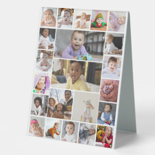 Design Your Own 22 Photo Collage Framed Art