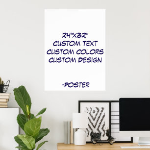 Design Your Own 24"x32" Matte Poster