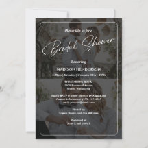 Design Your Own 2 Photo Collage Bridal Shower