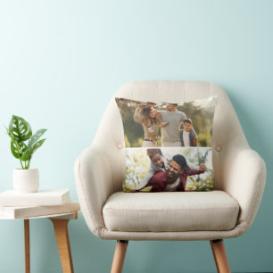 Design Your Own 2 Photo Collage Cushion
