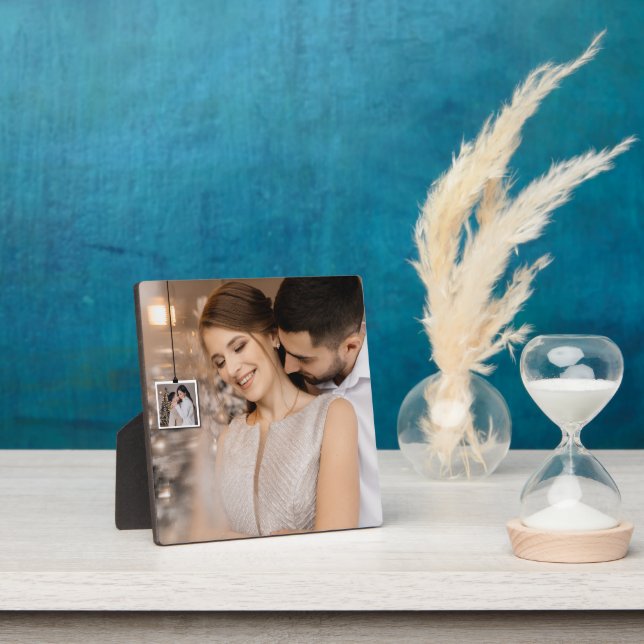 Design Your Own 2 Photo Collage Plaque (Insitu)