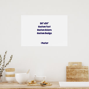 Design Your Own 30"x20" Matte Poster