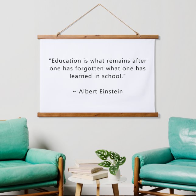 Design Your Own 36x26 Quote Wall Hanging Tapestry (Living Room)