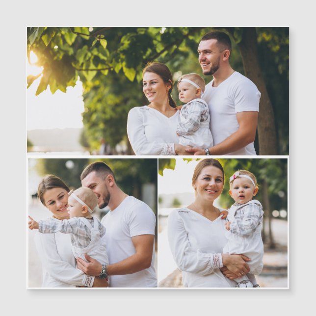 Design Your Own 3 Photo Collage (Front)