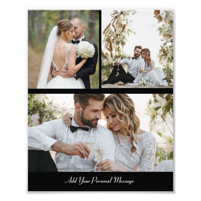 Design Your Own 3 Photo Collage (Front)