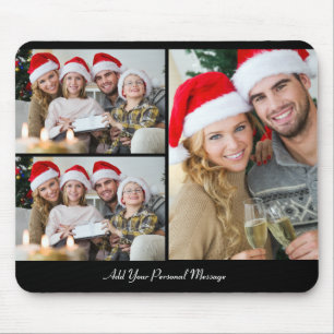 Design Your Own 3 Photo Collage Mouse Pad