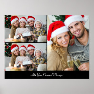 Design Your Own 3 Photo Collage Poster