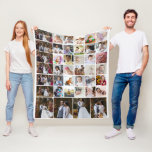 Design Your Own 40 Photo Collage Fleece Blanket<br><div class="desc">Customise your photography. You can make this custom product for special occasions like weddings,  birthdays,  Christmas,  Holidays,  Memorials,  Graduation,  Anniversaries and more. It can also be given as a gift to your best friend,  close friend,  family,  and relatives.</div>