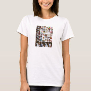 Design Your Own 40 Photo Collage T-Shirt