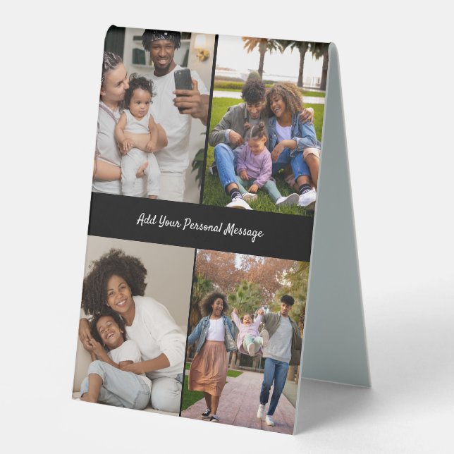 Design Your Own 4 Photo Collage (Front)