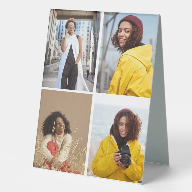 Design Your Own 4 Photo Collage (Front)