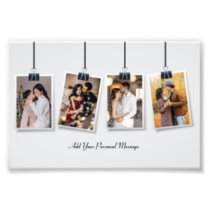 Design Your Own 4 Photo Collage Print