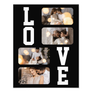 Design Your Own 4 Photo Collage Print