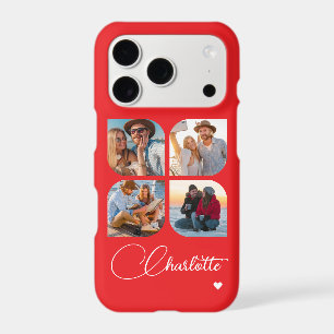 Design Your Own 4 Photo Personalised Name 