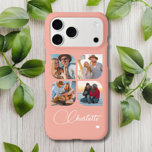 Design Your Own 4 Photo Personalised Name