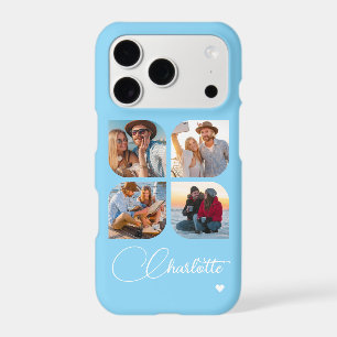 Design Your Own 4 Photo Personalised Name