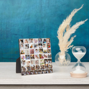 Design Your Own 50 Photo Collage Plaque