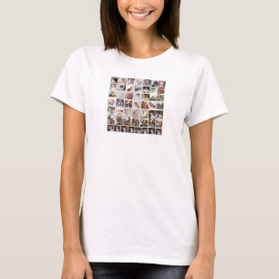Design Your Own 50 Photo Collage T-Shirt