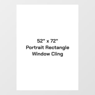 Design Your Own 52" x 72" Portrait Rectangle