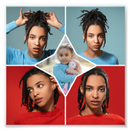 Design Your Own 5 Photo Collage Print