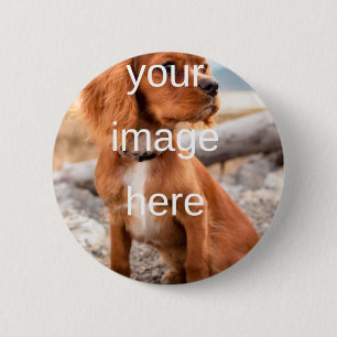 DESIGN YOUR OWN 6 CM ROUND BADGE