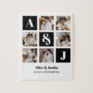 Design Your Own 6 Photo Collage Jigsaw Puzzle