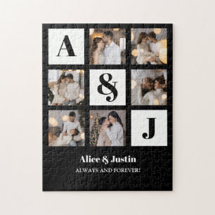 Design Your Own 6 Photo Collage Jigsaw Puzzle