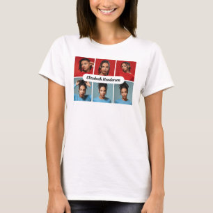 Design Your Own 6 Photo Collage T-Shirt