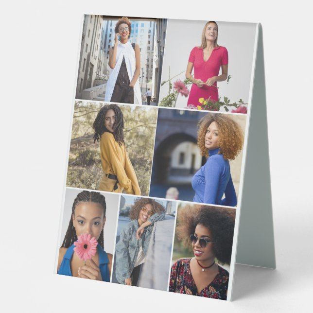 Design Your Own 7 Photo Collage (Front)