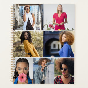 Design Your Own 7 Photo Collage Planner