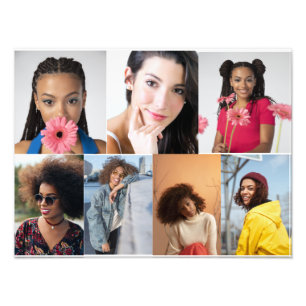 Design Your Own 7 Photo Collage Print