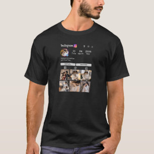 Design Your Own 7 Photo Collage T-Shirt