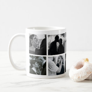 Design Your Own 8 Photo Collage Love/family Coffee Mug