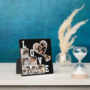 Design Your Own 8 Photo Collage Plaque