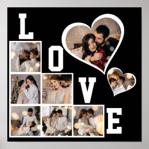 Design Your Own 8 Photo Collage Poster